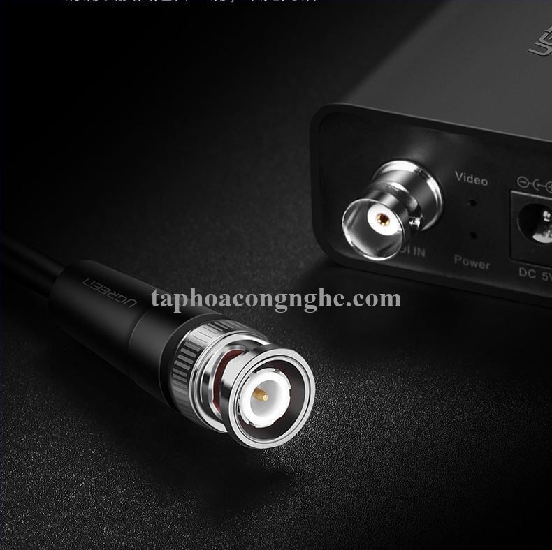 Ugreen 50927 5M màu Đen Cáp 2 đầu SDI cho máy quay + Camera cao cấp SP103 30050927